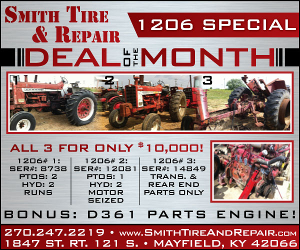 Smith Tire and Repair/Bits and Pieces Tractor Parts Deal of the Month